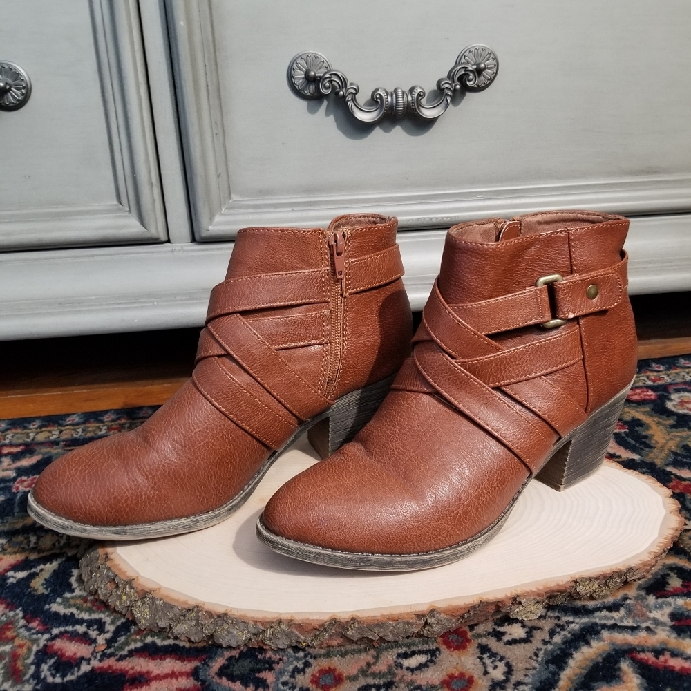 Brown Ankle Boots